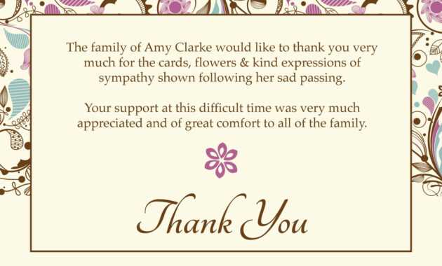 Images Of Thank You Cards Wallpaper Free With Hd Desktop within Sympathy Thank You Card Template