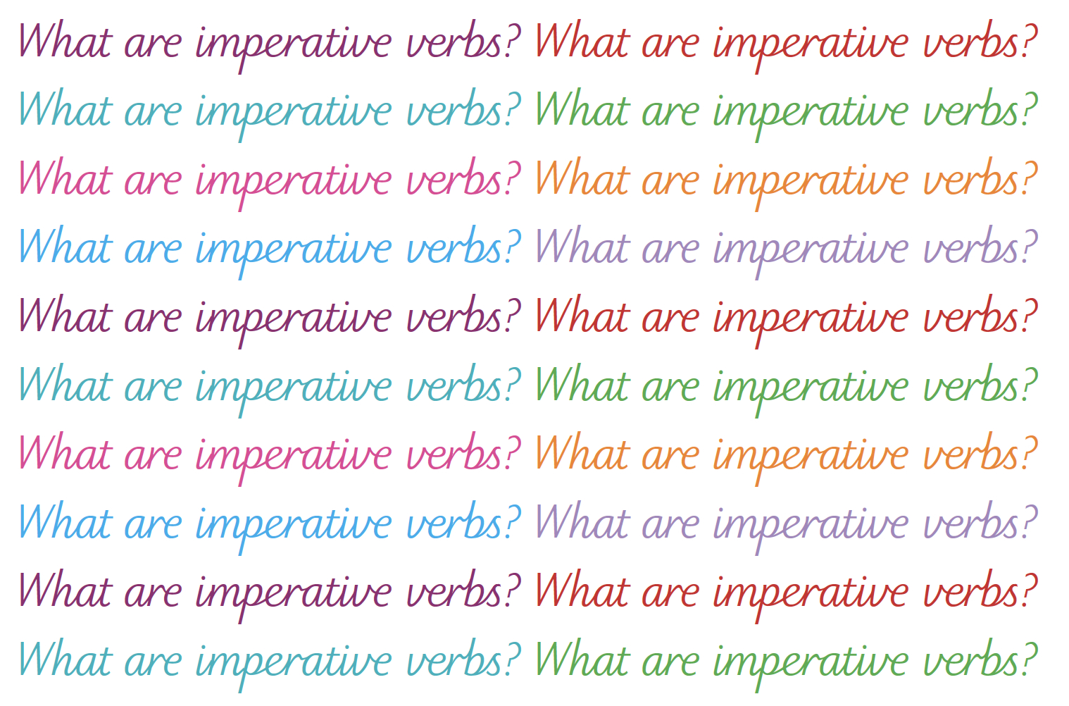 Imperative Verbs Explained For Parents | What Re Imperatives Regarding Travel Brochure Template Ks2
