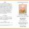 In Memoriam Cards Template Free Celebration Of Life Program Within Remembrance Cards Template Free