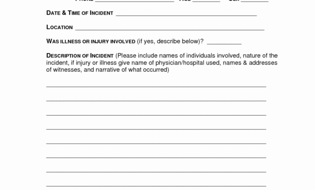 Incident Report Form Template Qld General Workplace Example pertaining to Incident Report Form Template Qld