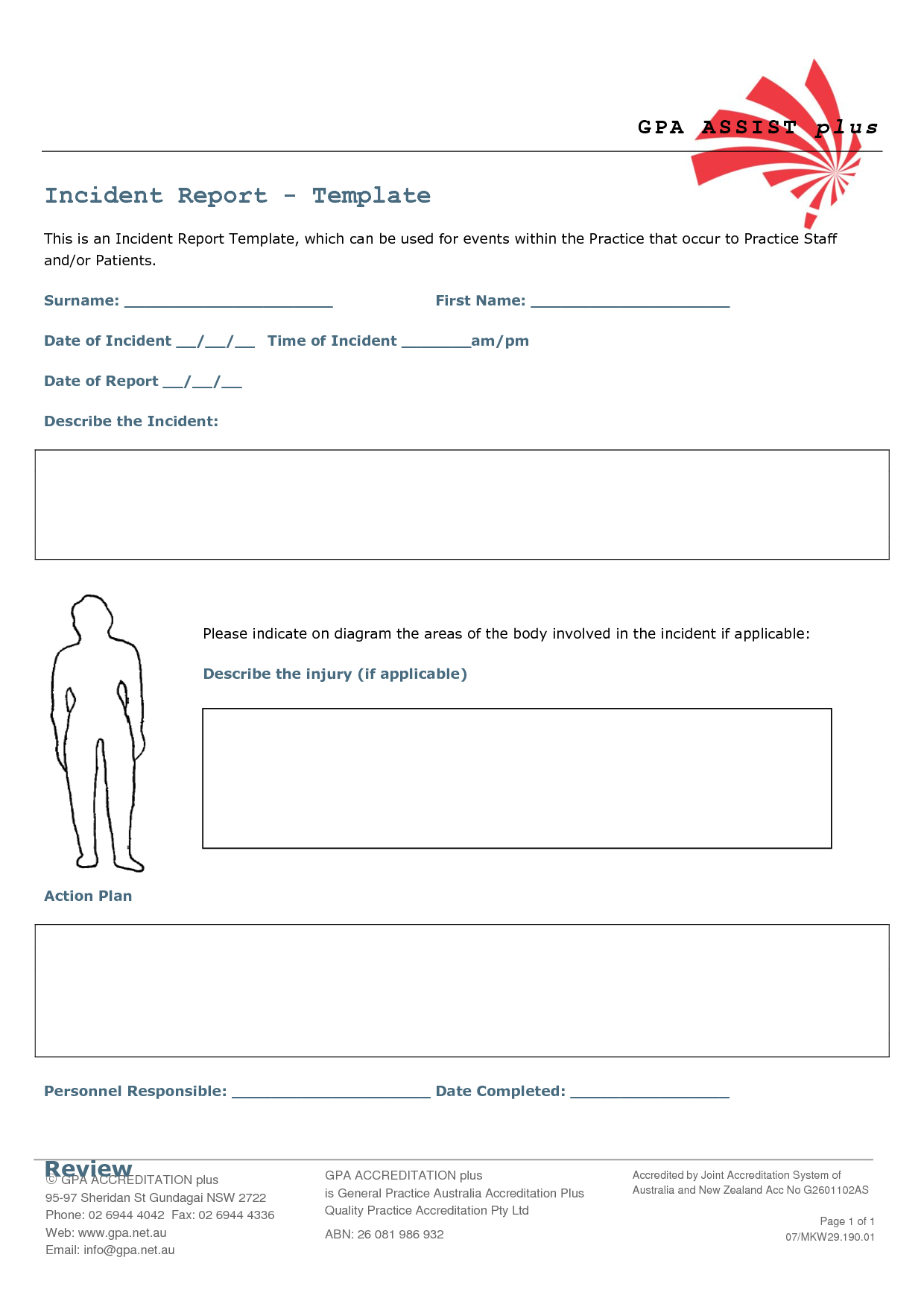 Incident Report Template Click Here For A Free Video Throughout Incident Report Template Microsoft
