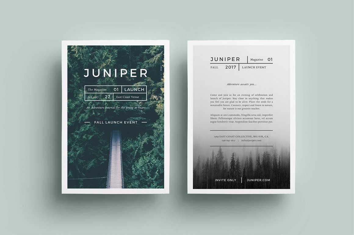Indesign Flyer Templates: Top 50 Indd Flyers For 2018 Intended For Brochure Template Indesign Free Download
