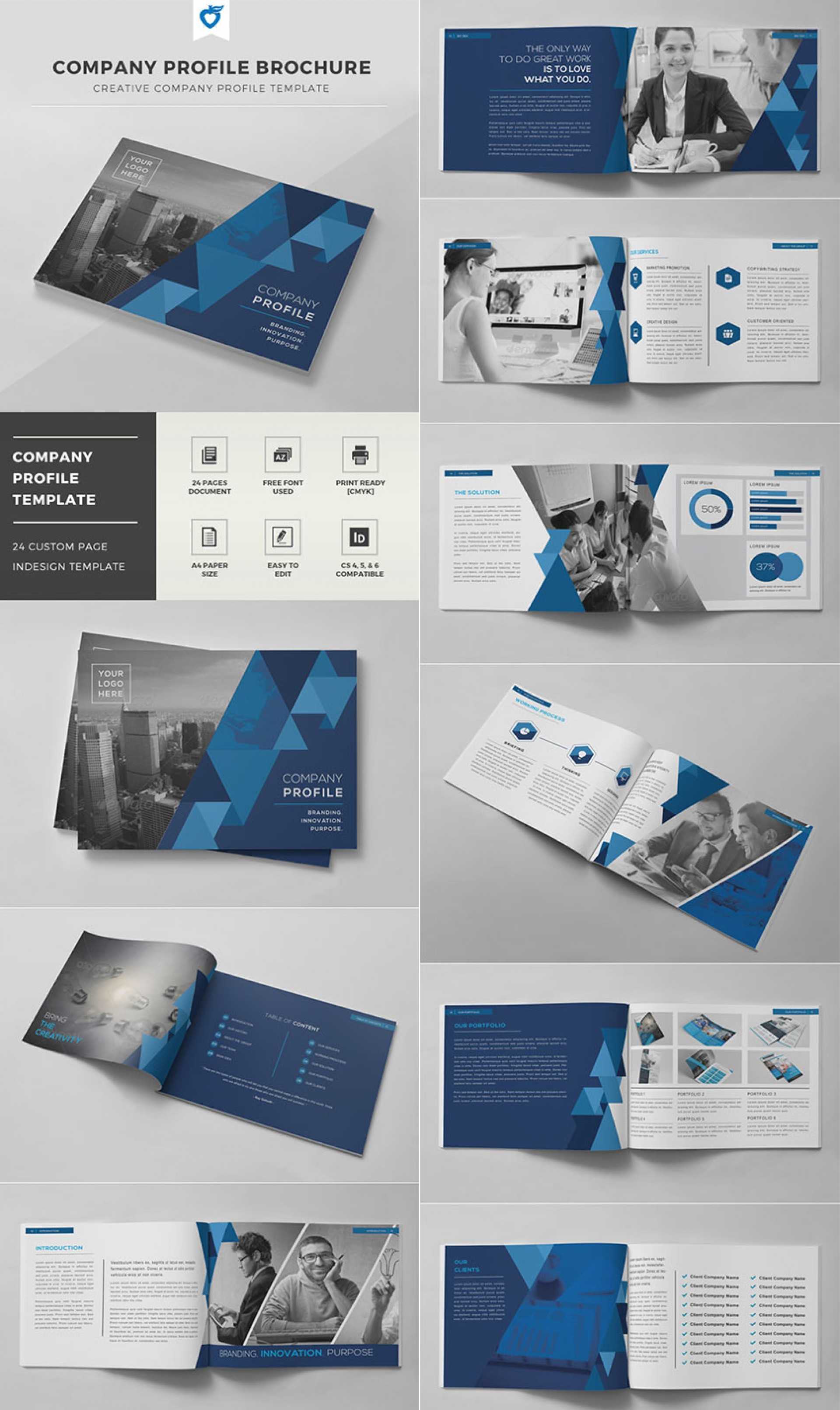 Indesign Template Free Brochure 004 Ideas Templates Company For Brochure Templates Free Download Indesign