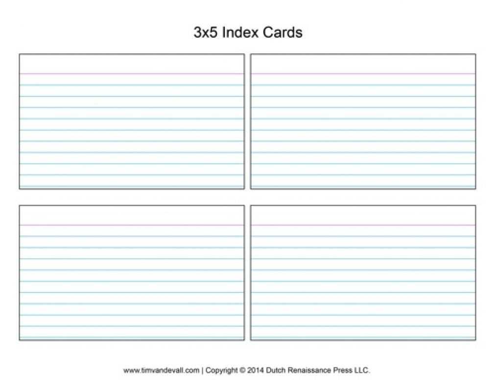 Index Card Template | Index Cards, Note Card Template Intended For 4X6 Note Card Template Word