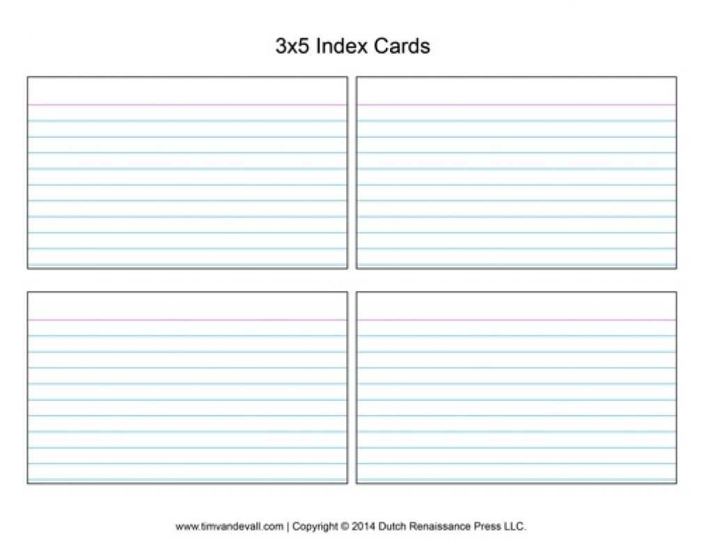 Index Card Template | Index Cards, Note Card Template Regarding 4X6 Note Card Template
