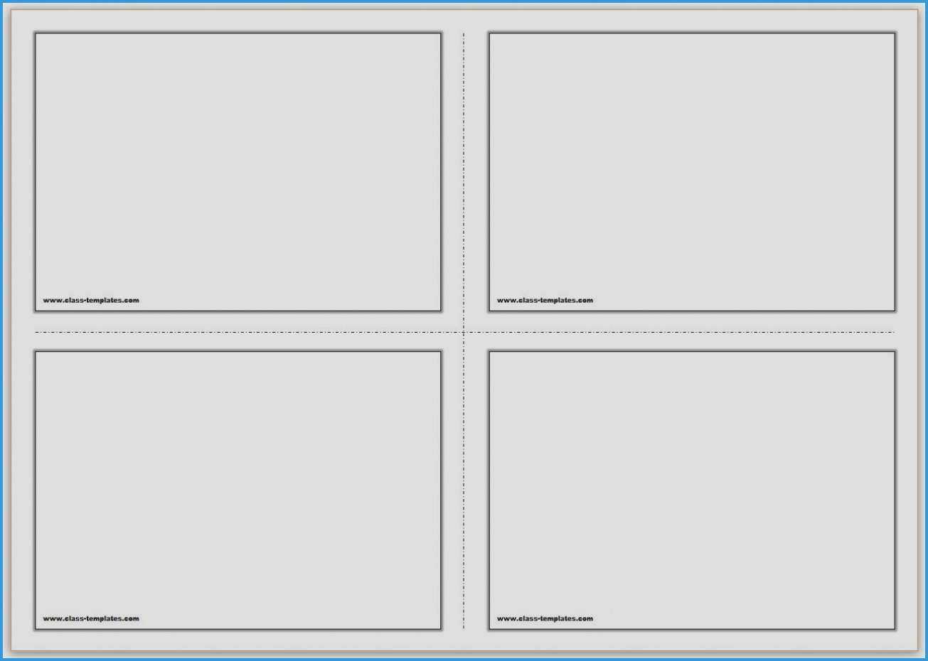 Index Of Flash 5 In 3 X 5 Index Card Template