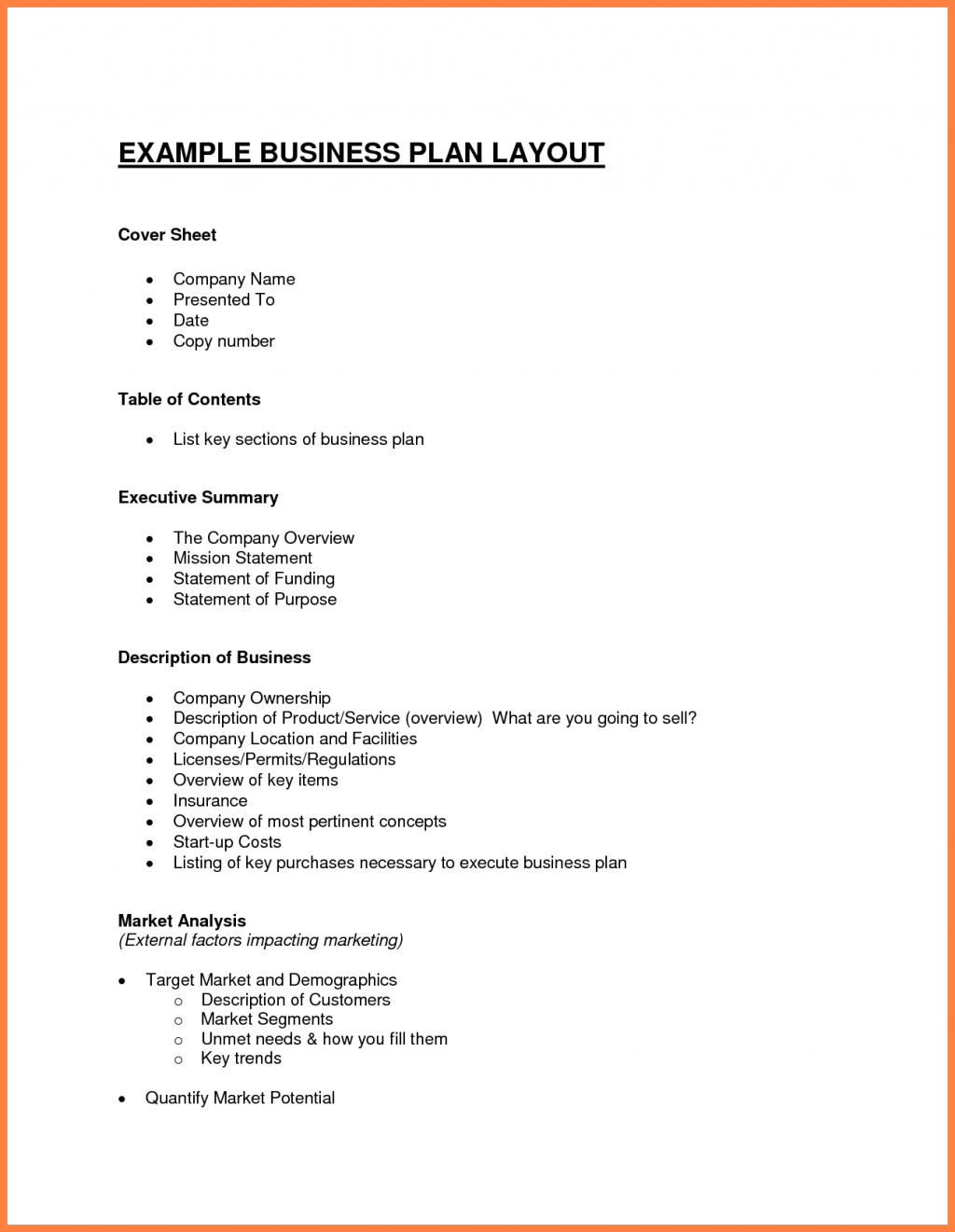 Industry Market Analysis Business Plan And Sample Plans Throughout Industry Analysis Report Template