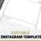 Instagram Template Editable Version Included | Spanish 1 Inside Book Report Template In Spanish