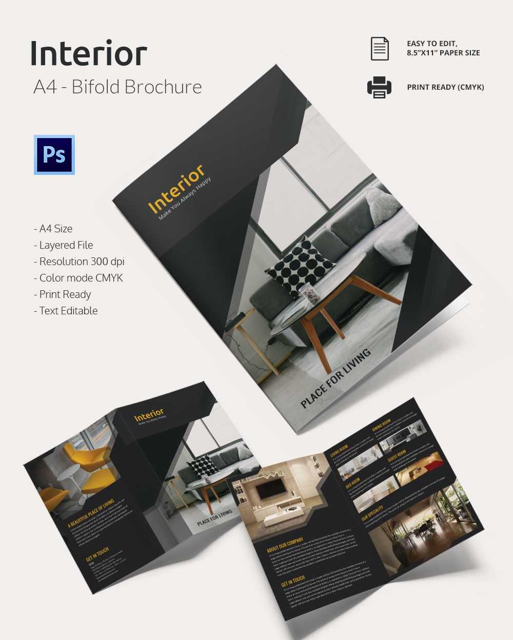 Interior Design Brochure Â€“ 20+ Free Psd, Eps, Indesign In Brochure Templates Free Download Indesign