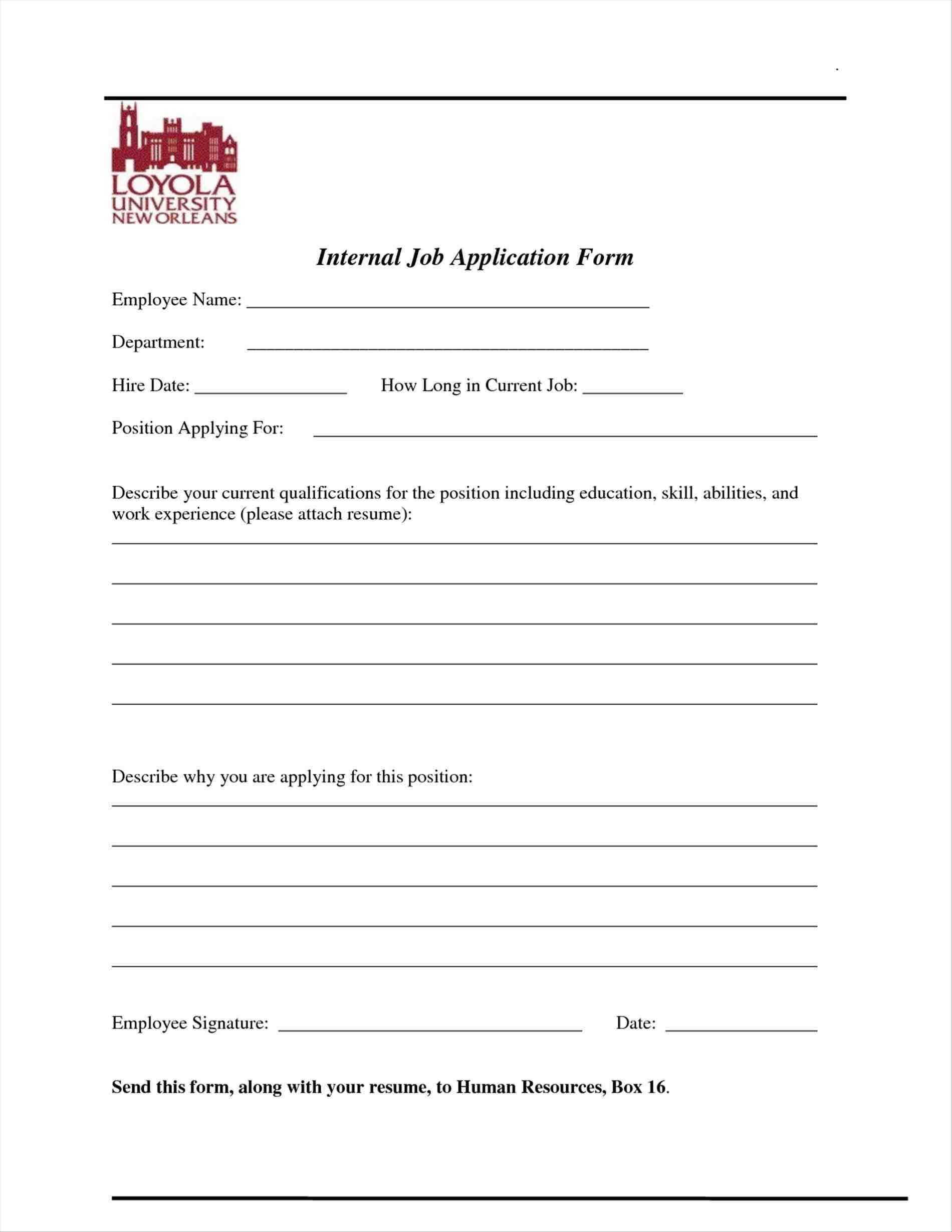 Internal Job Application Form Template Write Happy Ending Within Job Application Template Word Document