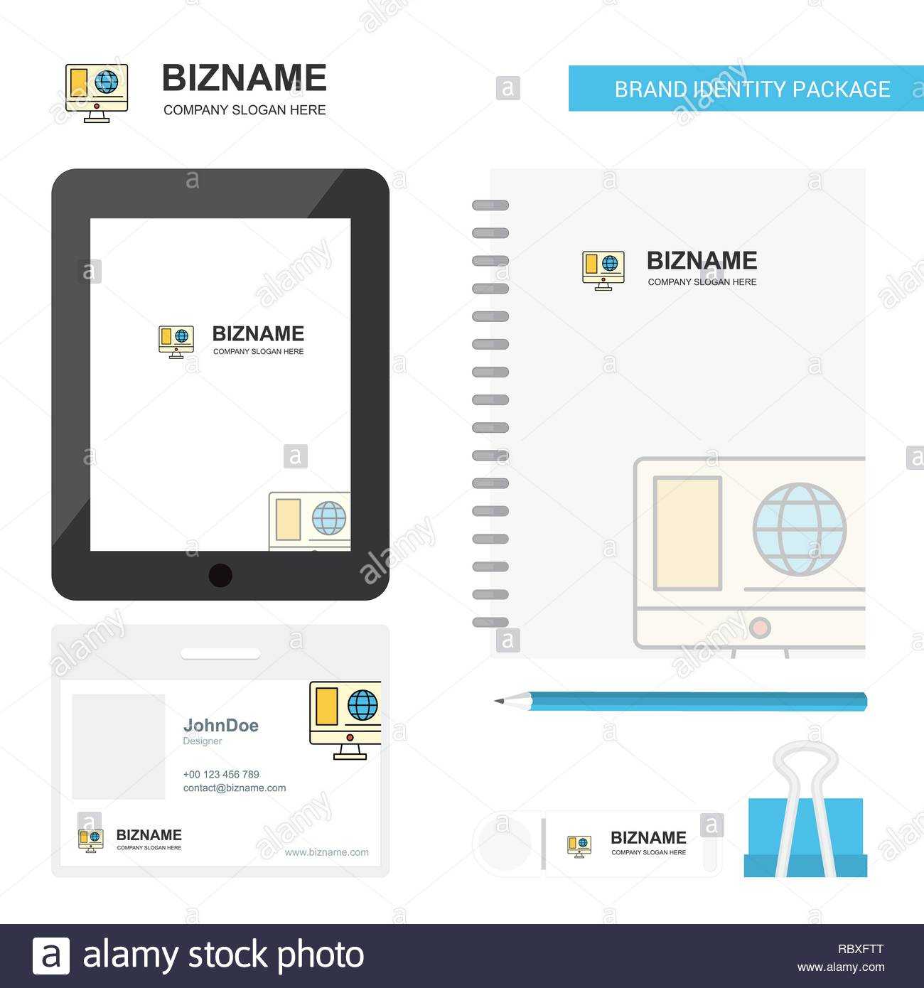 Internet Browsing Business Logo, Tab App, Diary Pvc Employee Pertaining To Pvc Card Template
