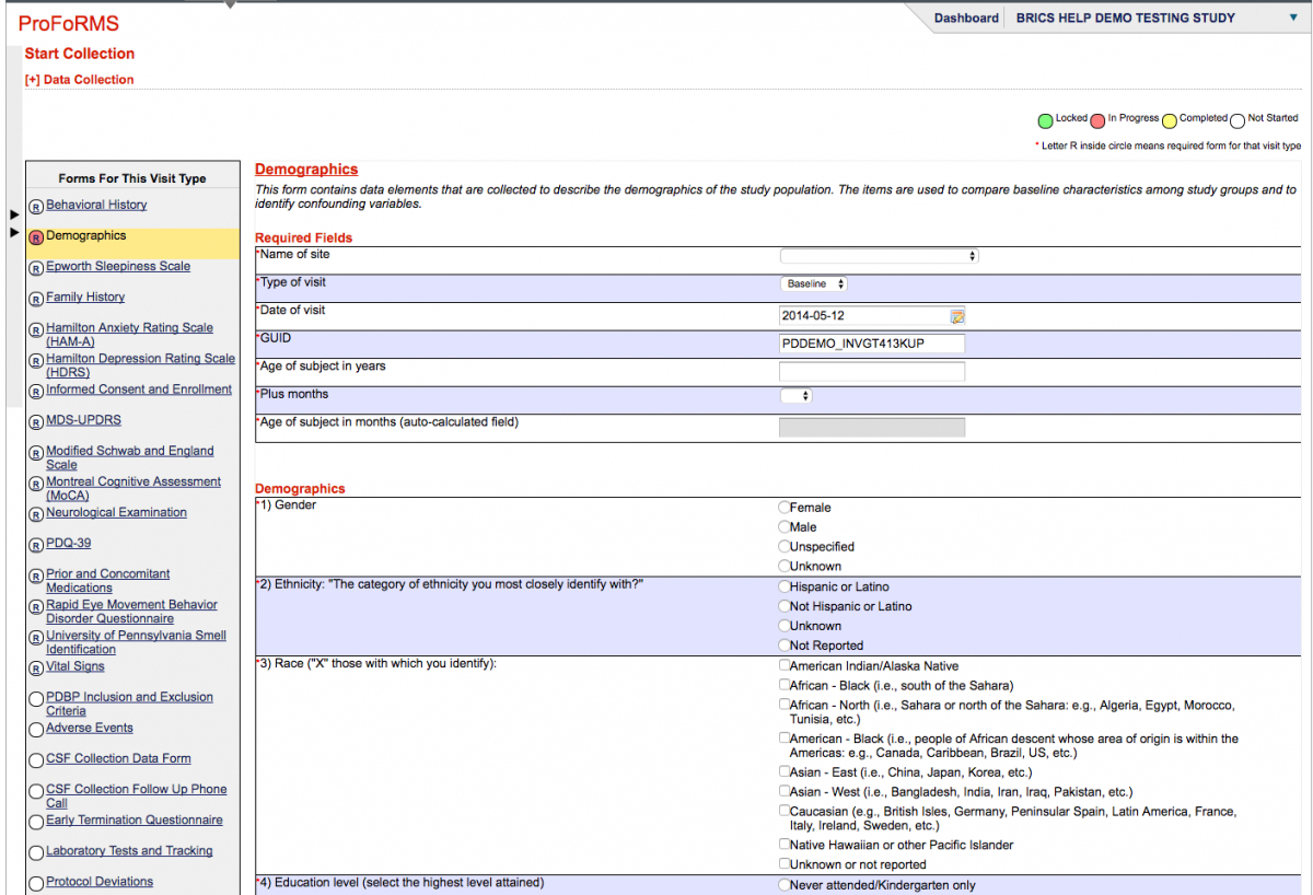 Introducing Brics | Brics Intended For Case Report Form Template Clinical Trials