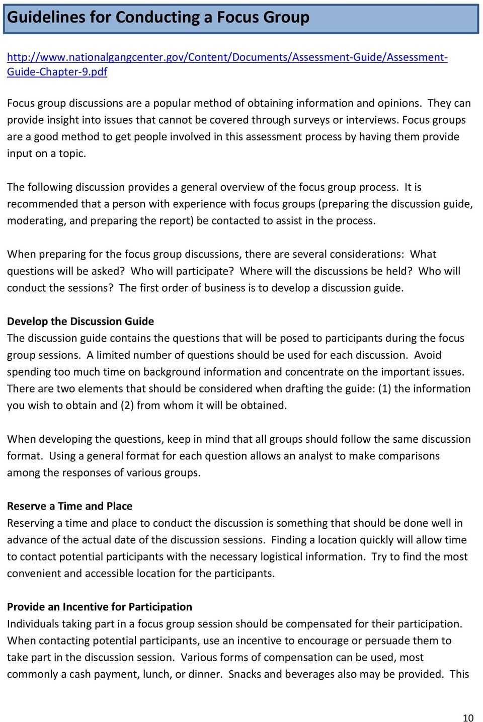 Introduction Qualitative Data Collection Methods 7 In with Focus Group