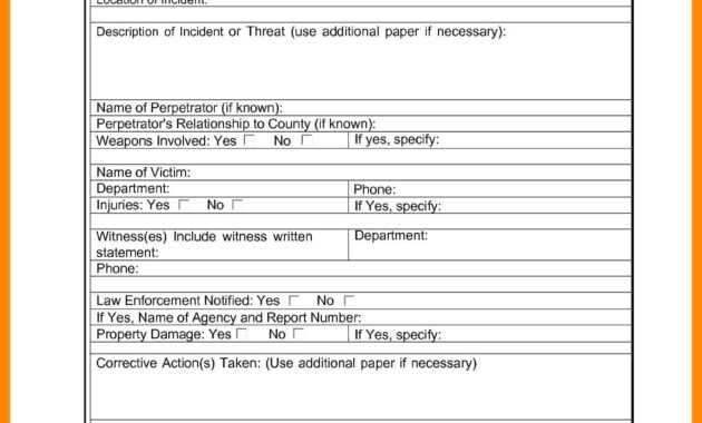 Investigation Report Template – Miadesigner regarding Investigation Report Template Doc