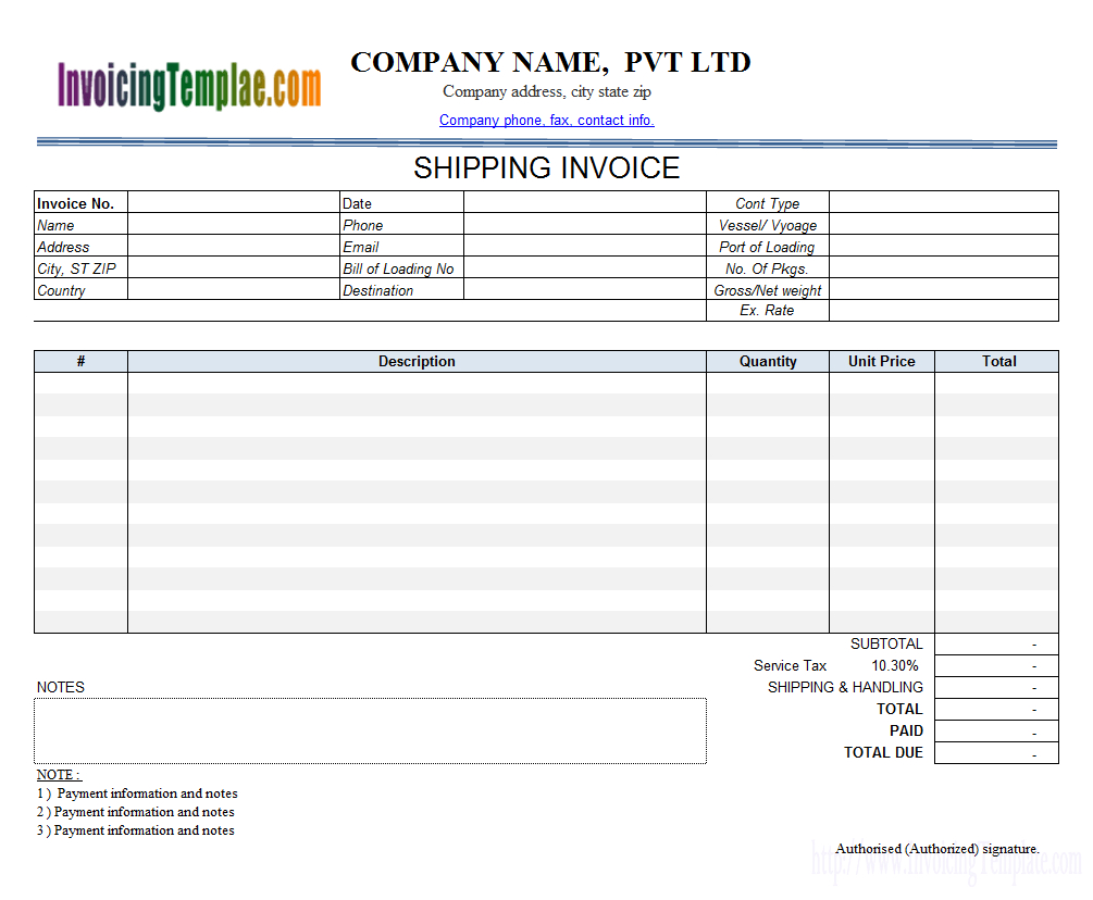 Invoice Template With Credit Card Payment Option In Credit Card Receipt Template