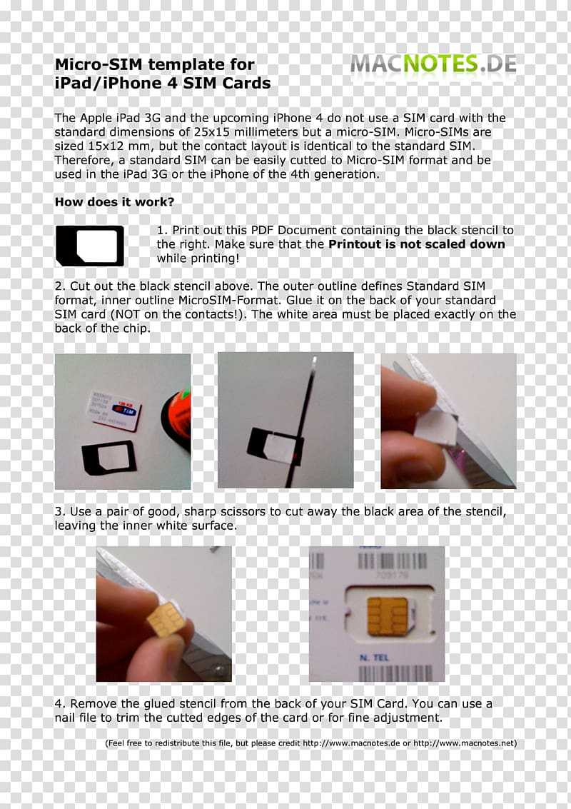 Iphone 5 Iphone 4 Micro Sim Subscriber Identity Module Inside Sim Card Template Pdf