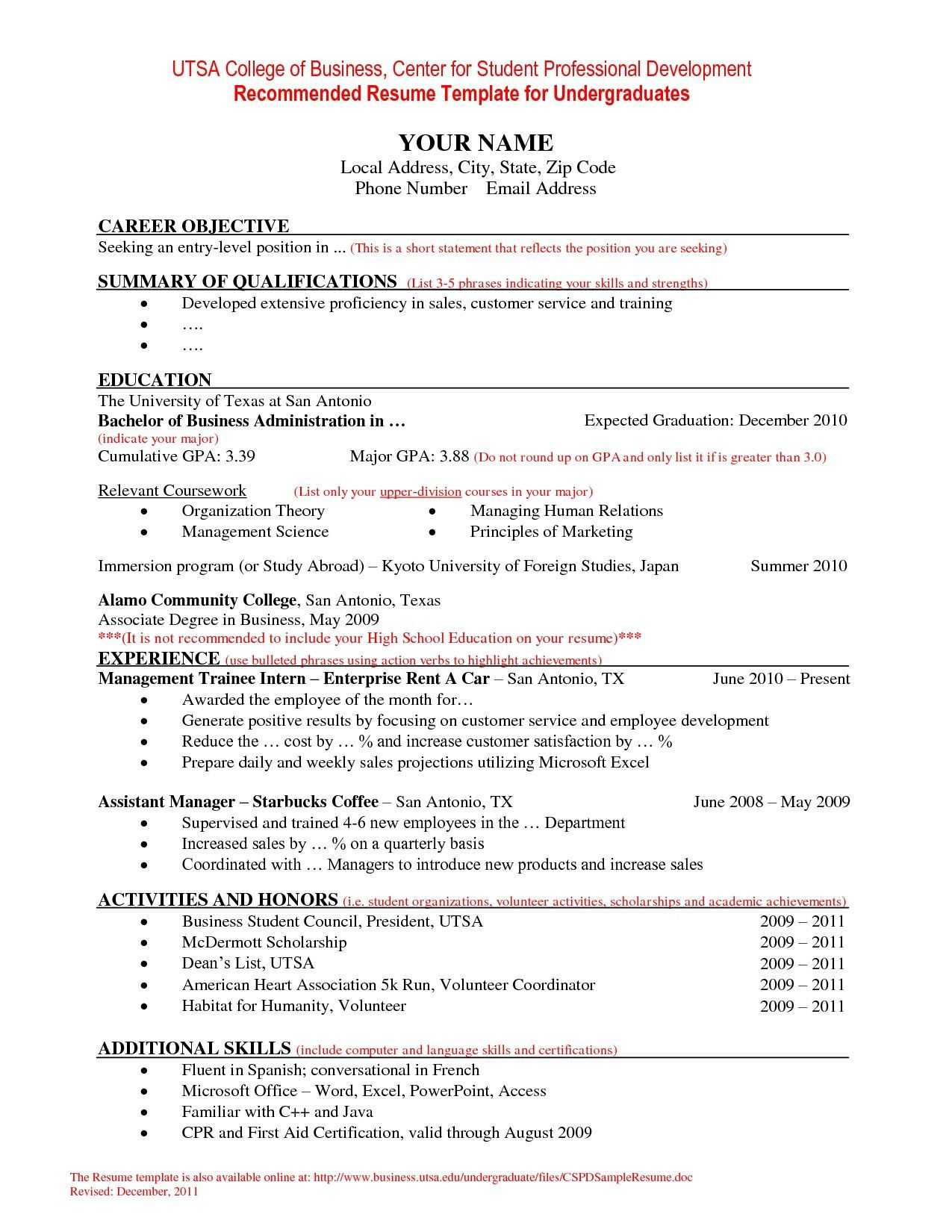 Jedegal | 3 Resume Format | Student Resume Template, College Intended For College Student Resume Template Microsoft Word