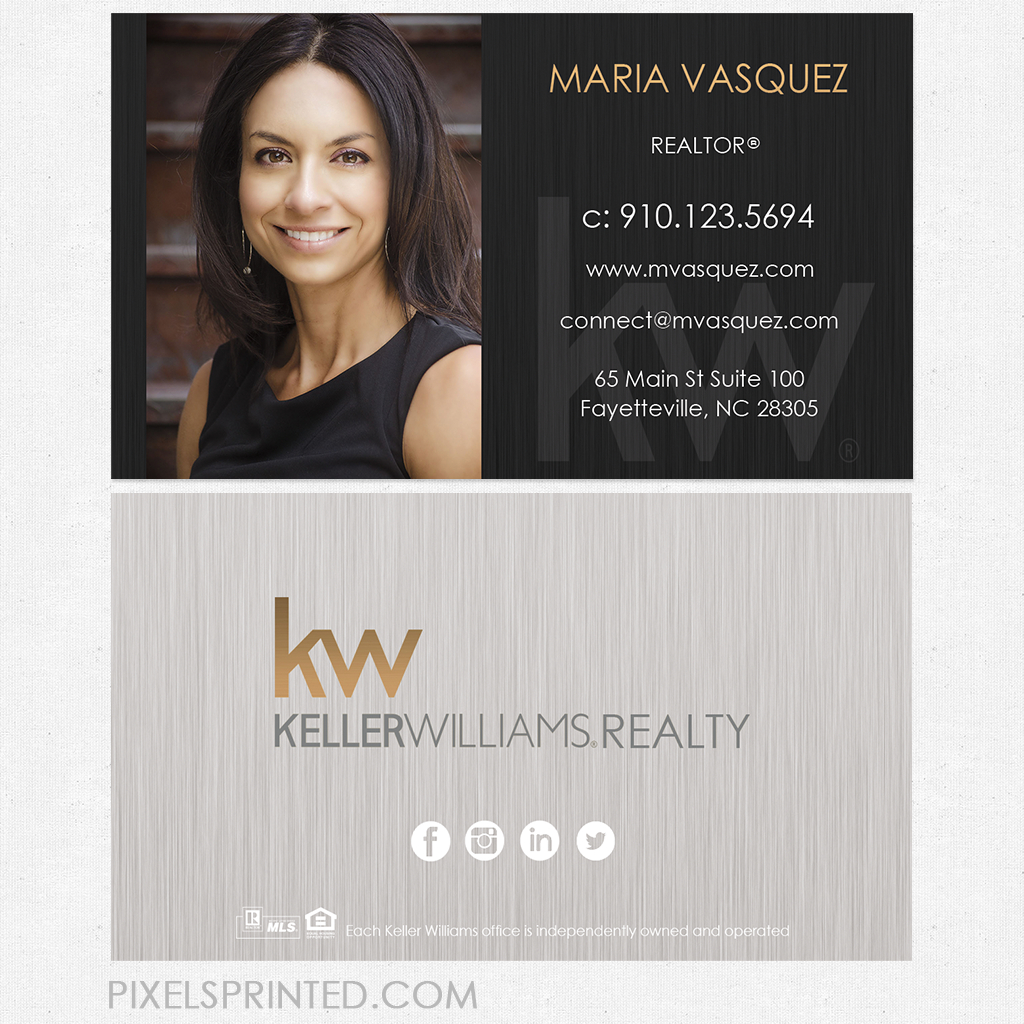 Keller Williams Business Cards | Realtor Business Cards With Regard To Keller Williams Business Card Templates