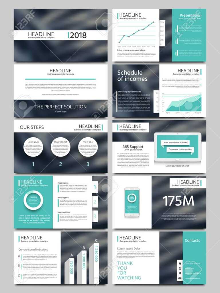Keynote Style Business Presentation Vector Template Multipurpose Keynote Style Business Presentation Vector Template Multipurpose