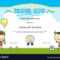 Kids Summer Camp Certificate Document Template in Summer Camp Certificate Template