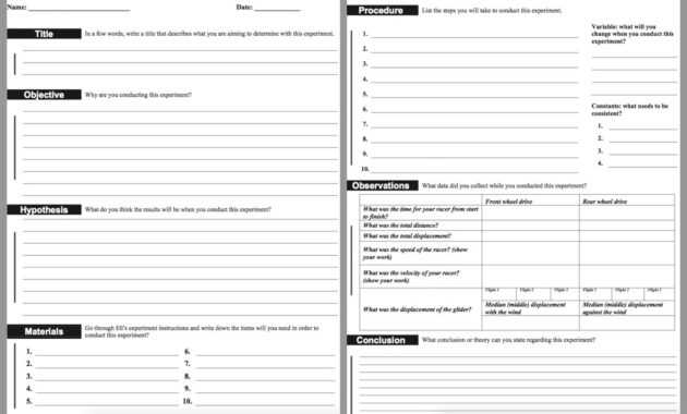 Lab Report Template Middle School - Google Search. For regarding Lab Report Template Middle School