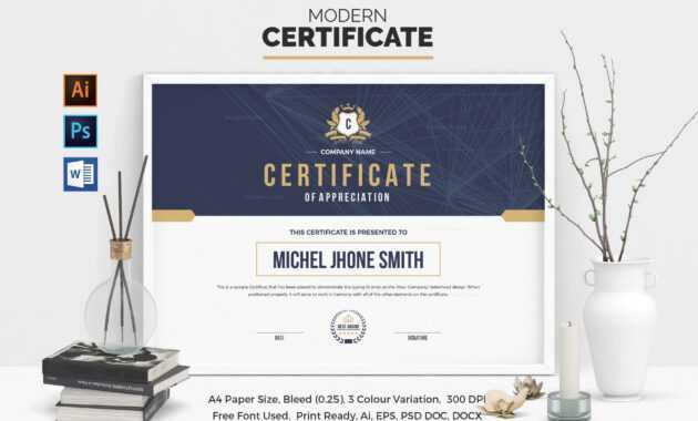 Landscape Certificate Template 000508 | Certificate Template intended for Landscape Certificate Templates