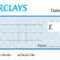 Large Blank Barclays Bank Cheque For Charity / Presentation Regarding Blank Cheque Template Uk
