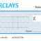Large Blank Barclays Bank Cheque For Charity / Presentation Regarding Blank Cheque Template Uk