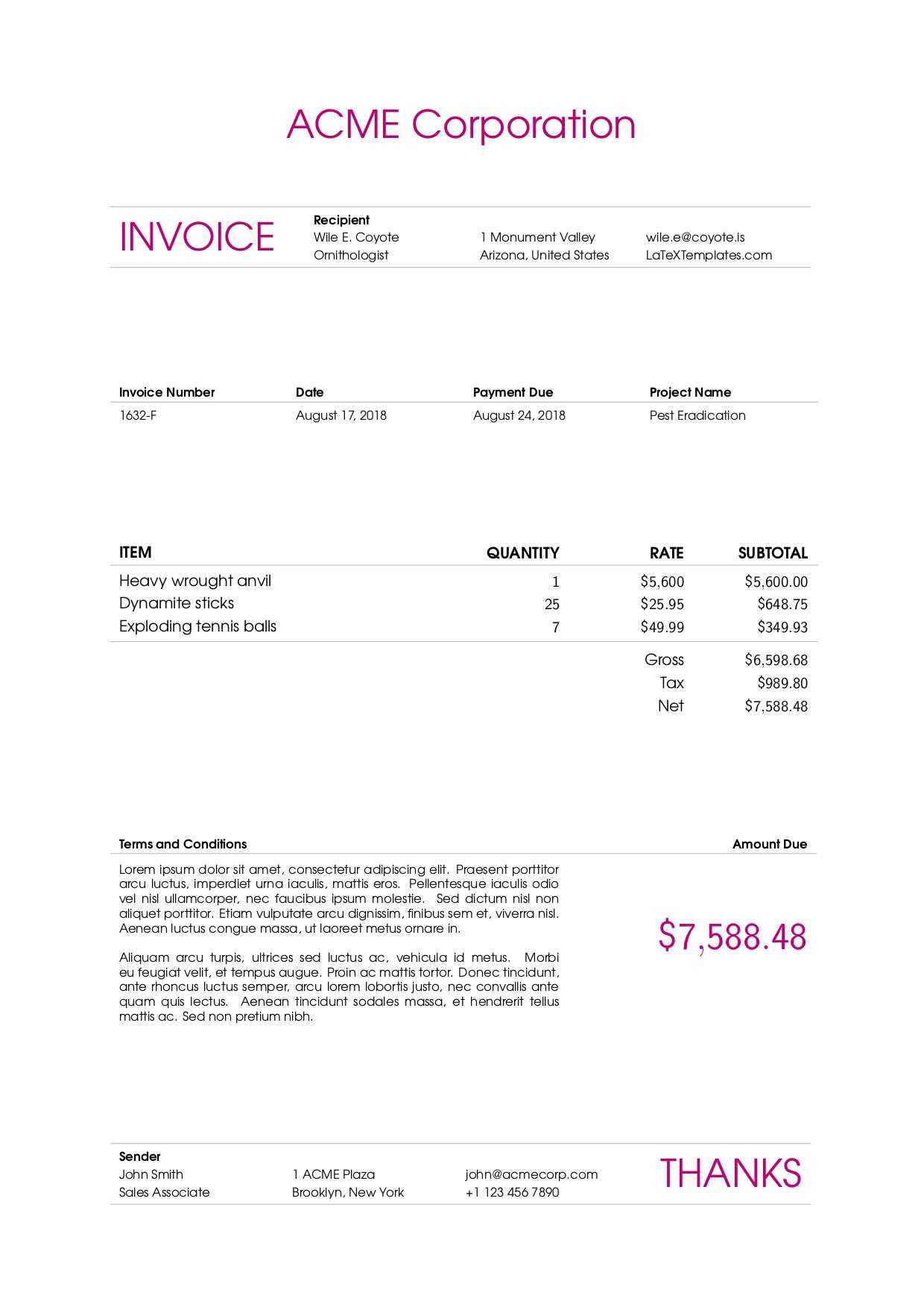 Latex Templates » Miscellaneous In Latex Template For Report In Latex Template For Report