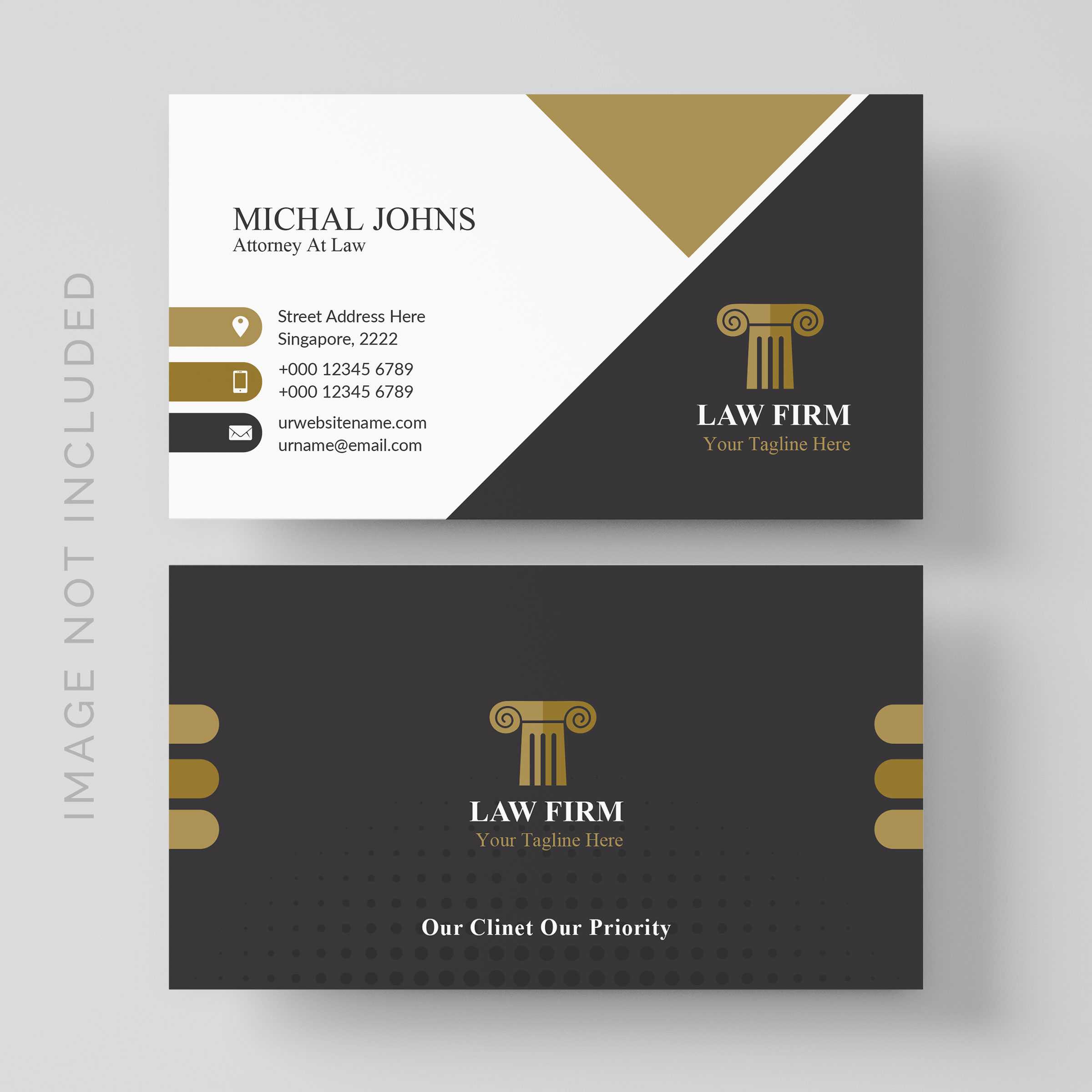 Lawyer Business Card Free Vector Art – (7 Free Downloads) With Lawyer Business Cards Templates