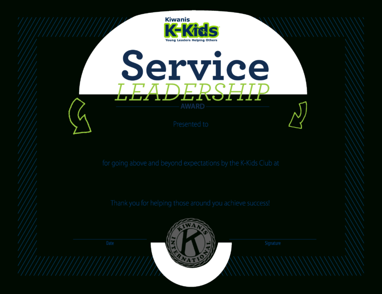 Leadership Award Certificate Templates At Within Leadership Award Certificate Template