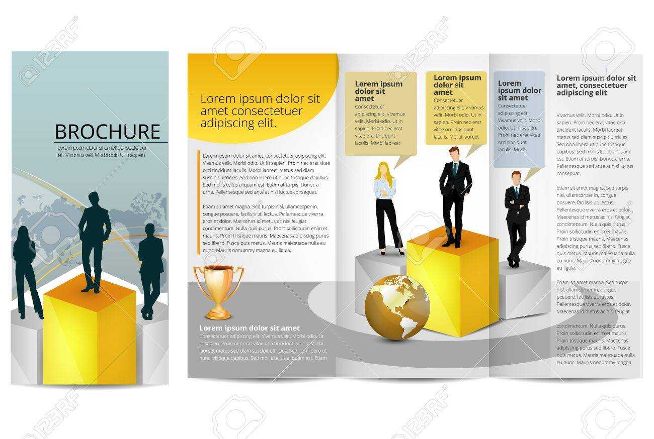 Leadership Training Progress Brochure Template Inside Training Brochure Template