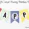 Let's Make It Lovely: Diy Colorful Bunting Birthday Banner In Diy Birthday Banner Template