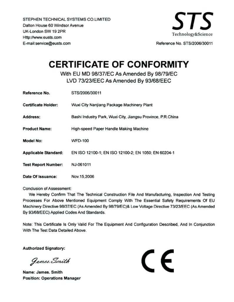 Letter Of Conformity Template Regarding Certificate Of Conformity Template