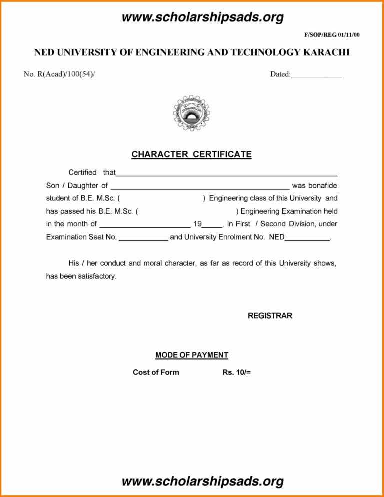 Letter Of Good Conduct Template Collection Letter Template inside