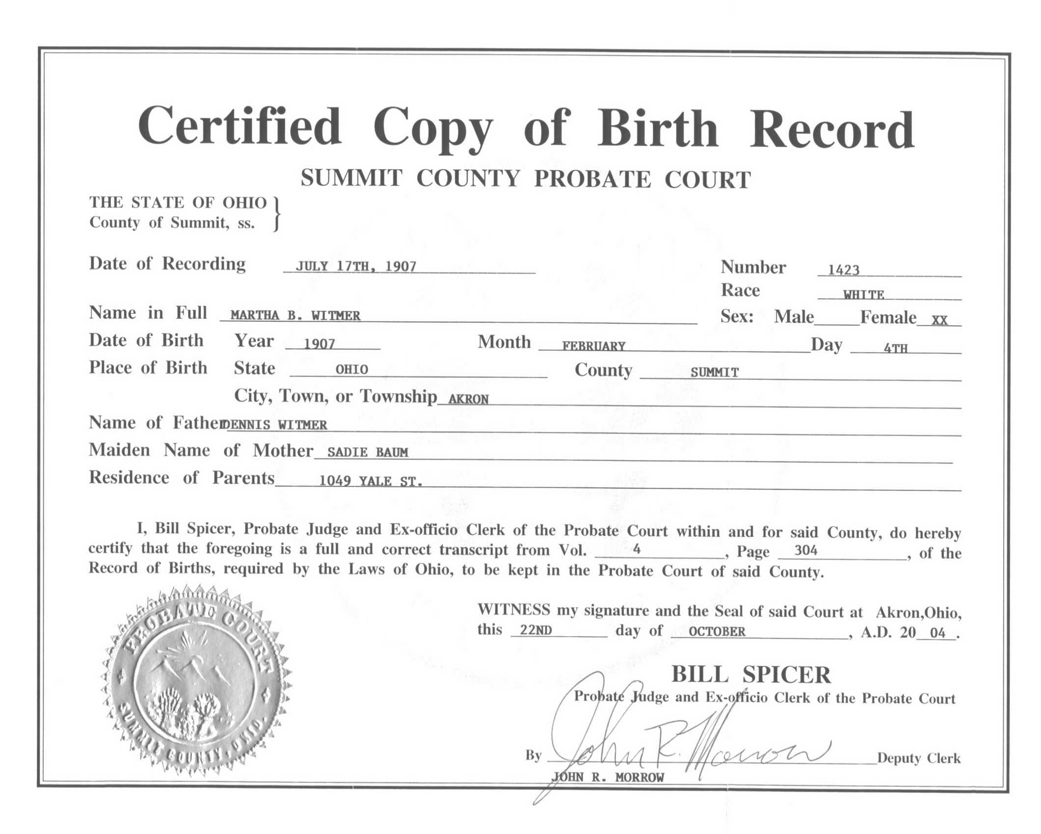 Live Birth Certificate Debt Loan Payoff Of Template With Birth Certificate Fake Template