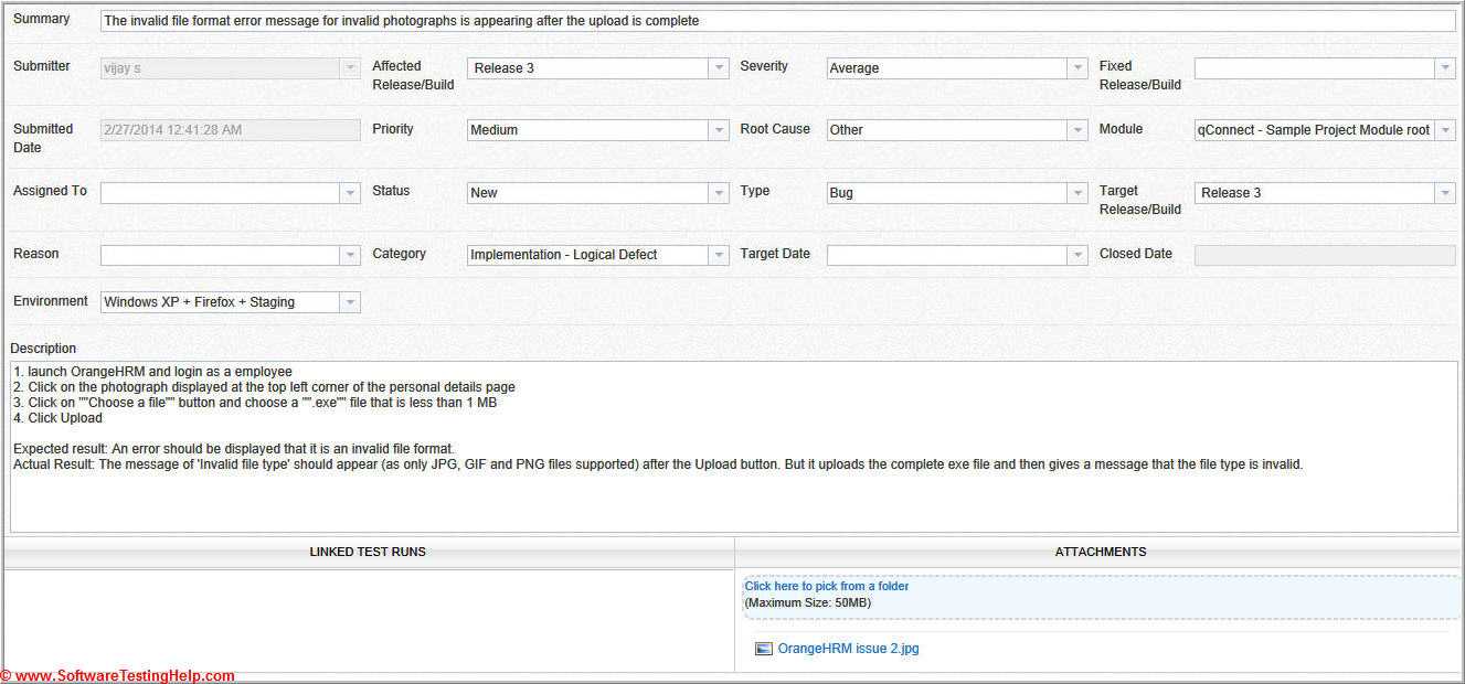 Live Project Bug Tracking, Test Metrics, And Test Sign Off In Test Closure Report Template