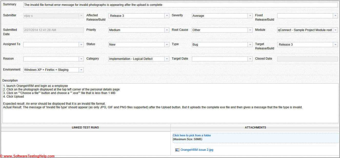 Live Project Bug Tracking, Test Metrics, And Test Sign Off With Test Exit Report Template