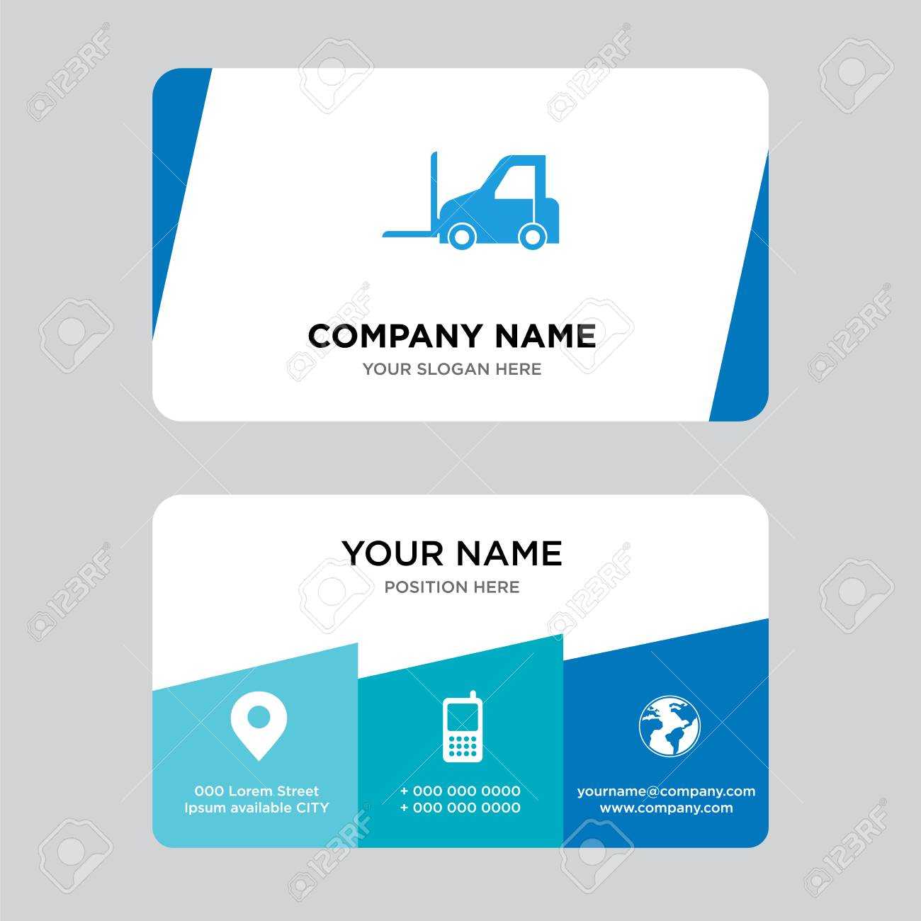 Logistics Transport Business Card Design Template, Visiting For.. Pertaining To Transport Business Cards Templates Free