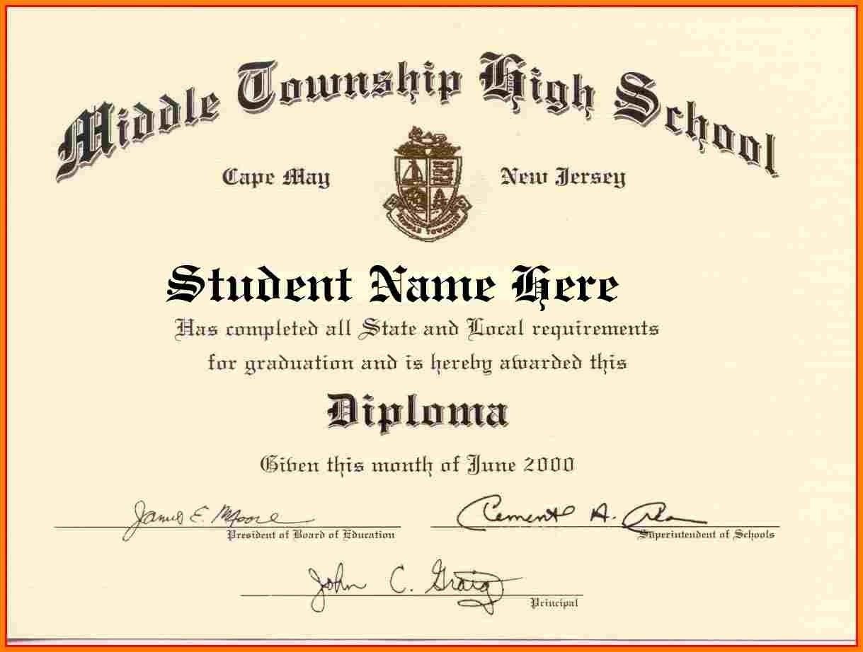 Looking For High School Diploma Template Word For Free? Here Intended For Graduation Certificate Template Word