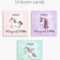 Magical Unicorn Birthday Printable Cards | Tis' Better To Throughout Foldable Birthday Card Template