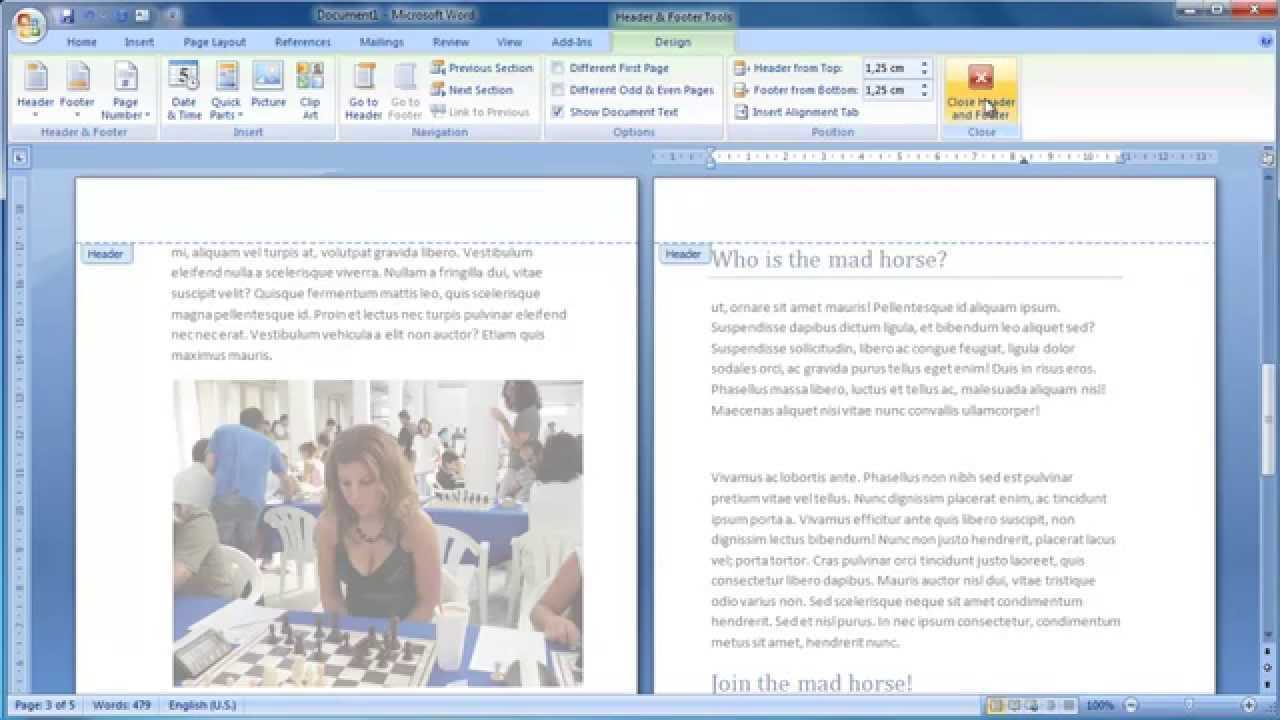 Make A Booklet From Scratch In Word 2007 Inside Booklet Template Microsoft Word 2007