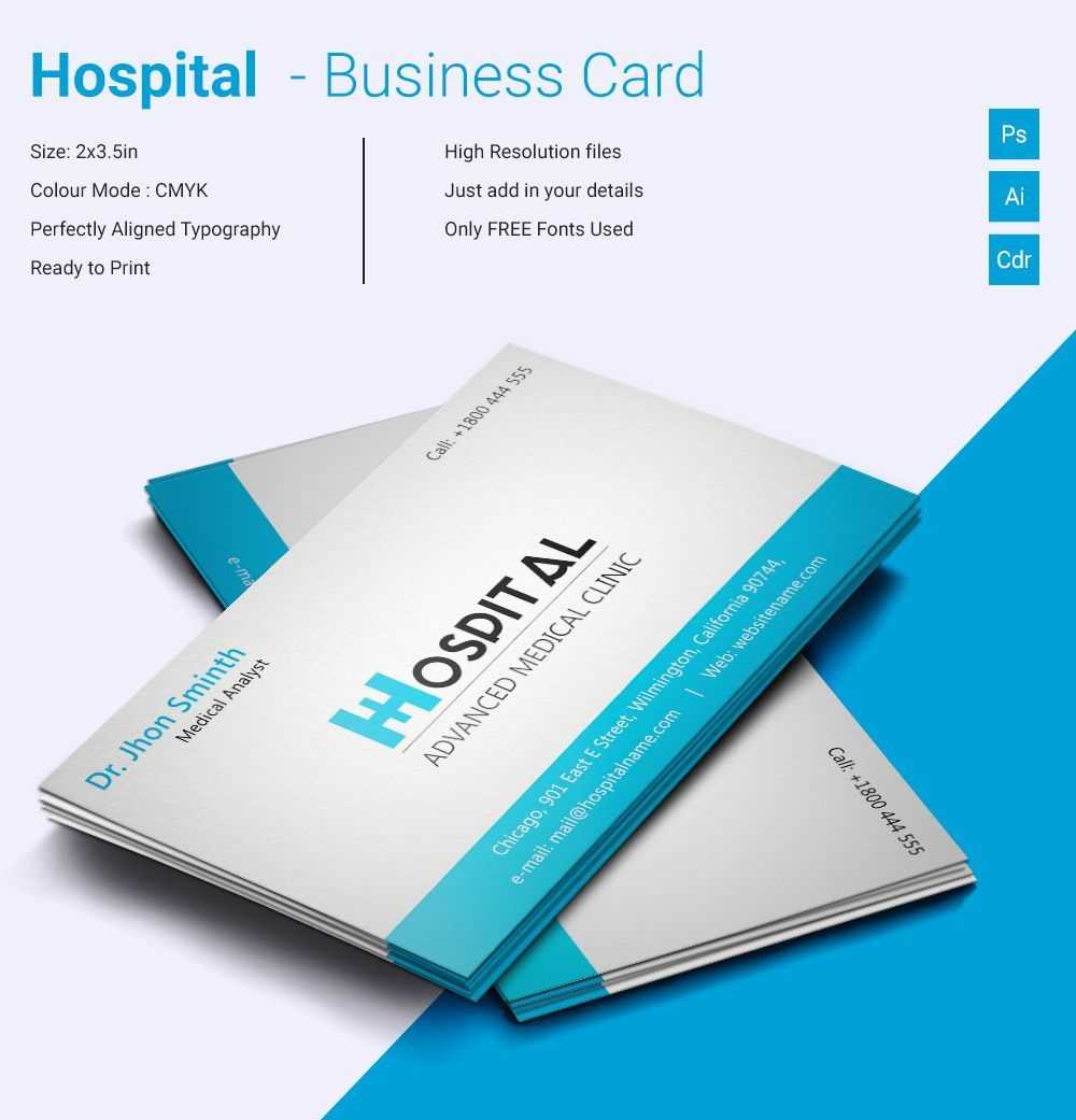Make Your Custom Business Card Template Eps Free Download With Medical Business Cards Templates Free