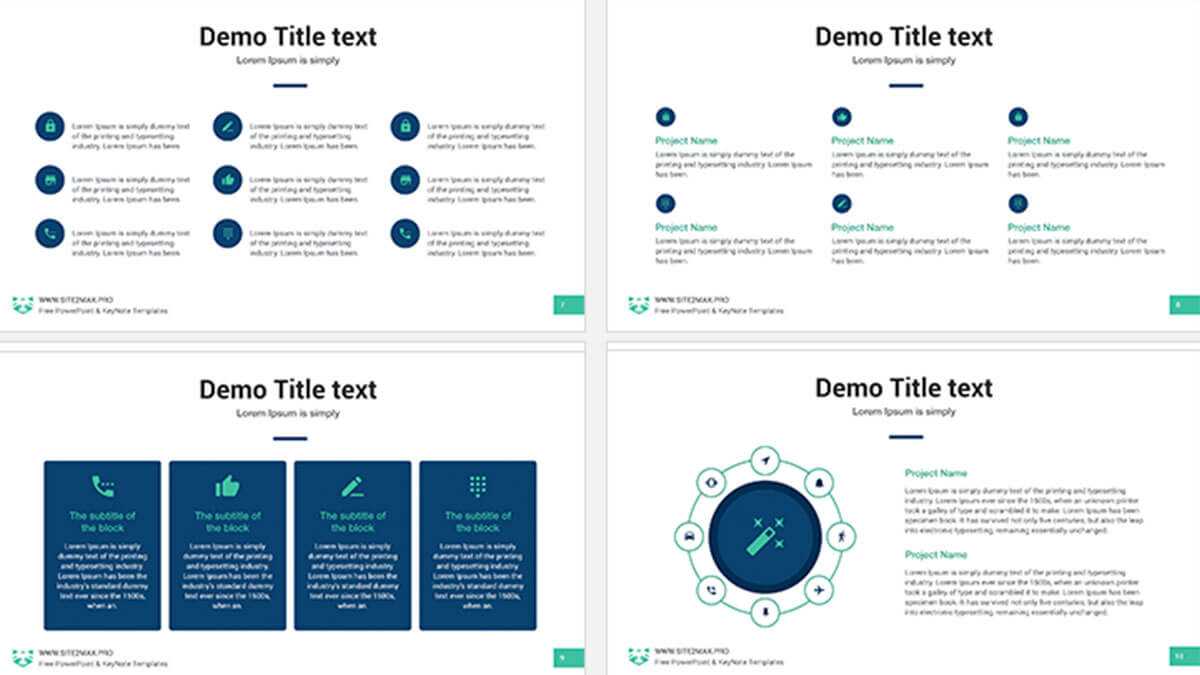 Marketing Plan Free Powerpoint Template – Powerpointify With Strategy Document Template Powerpoint