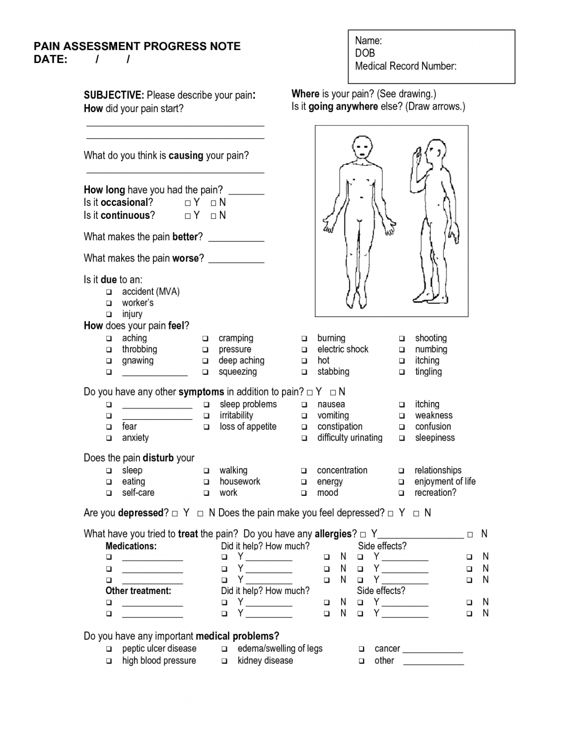 Massage Soap Notes Template Health Massage Therapy Soap Note Intended For Soap Note Template Word