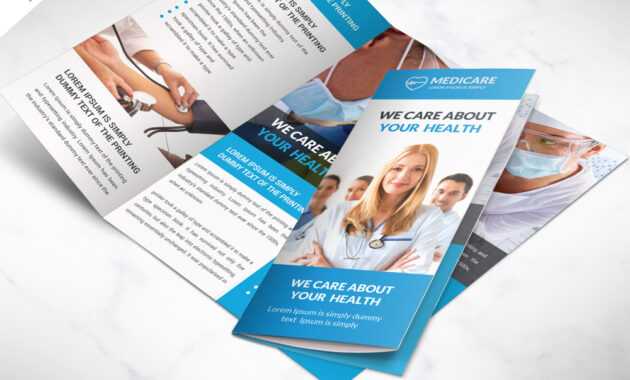 Medical Care And Hospital Trifold Brochure Template Free Psd throughout Healthcare Brochure Templates Free Download