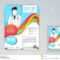 Medical Flyer, Banner Or Brochure. Stock Illustration Within Healthcare Brochure Templates Free Download