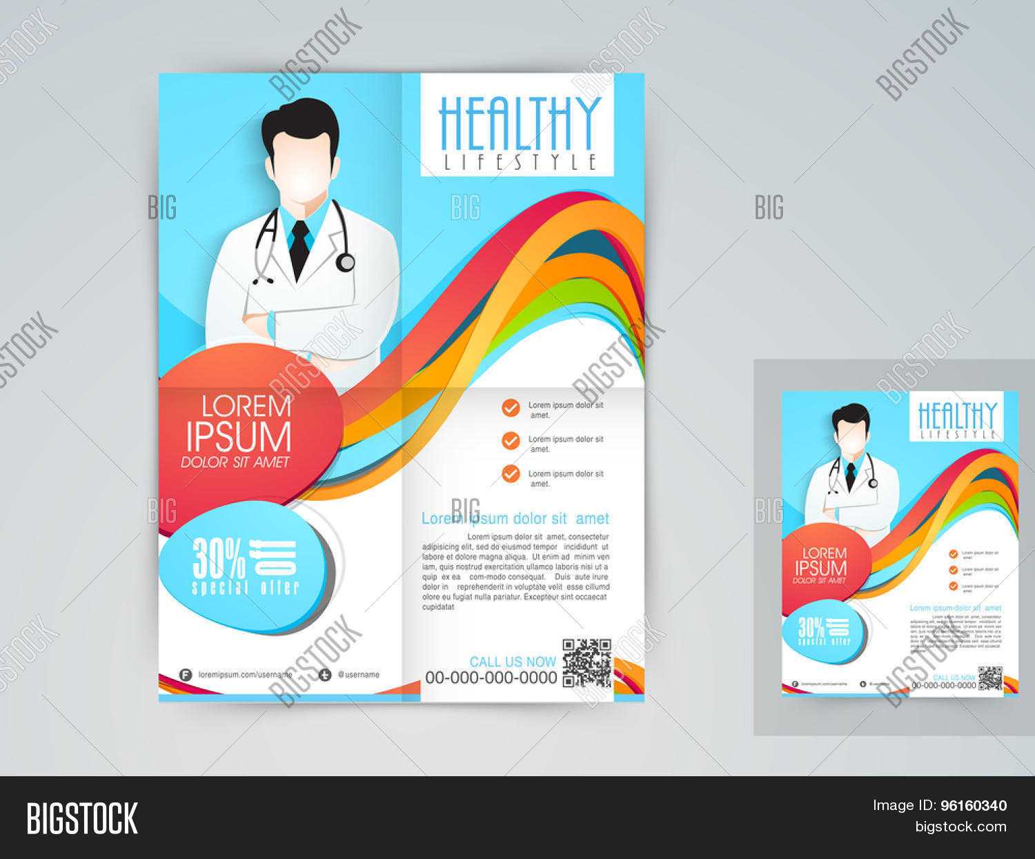 Medical Flyer, Banner Vector & Photo (Free Trial) | Bigstock In Medical Banner Template