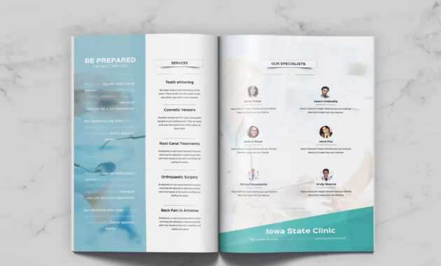 Medical Multipurpose Brochure Template Indesign Indd - A4 + throughout Letter Size Brochure Template