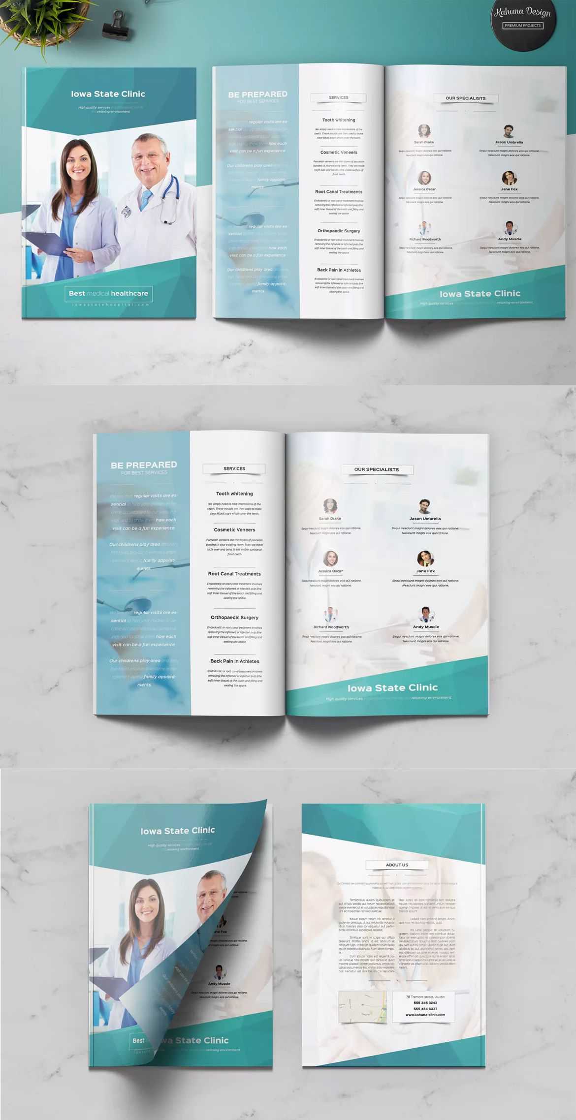 Medical Multipurpose Brochure Template Indesign Indd – A4 + Within Brochure Template Indesign Free Download
